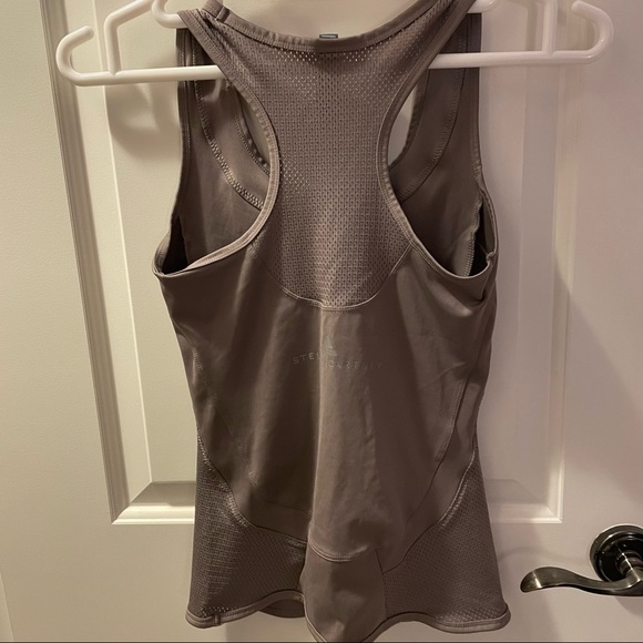 Adidas by Stella McCartney Performance Essentials Tank Top taupe beige XS - Picture 14 of 16